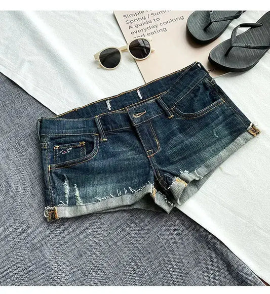 Women's Denim Shorts - DRACO COUTURE