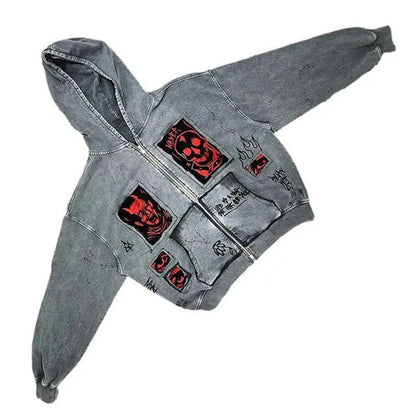 Devil Zipper Hoodie