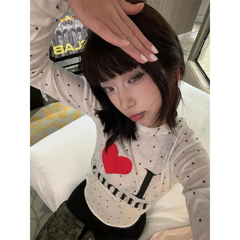 Long Sleeve Y2k Japanese - DRACO COUTURE