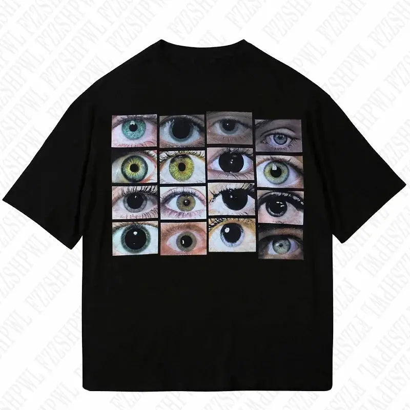 Eyes T-shirt Y2K - DRACO COUTURE