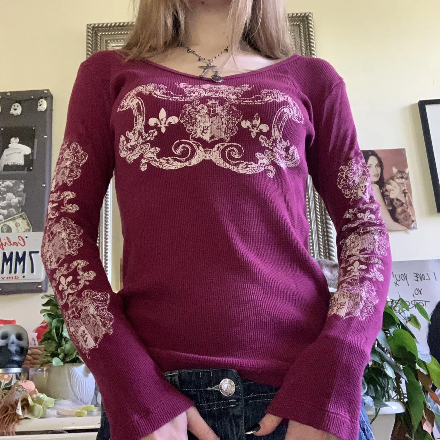 2000s Grunge Women Shirt