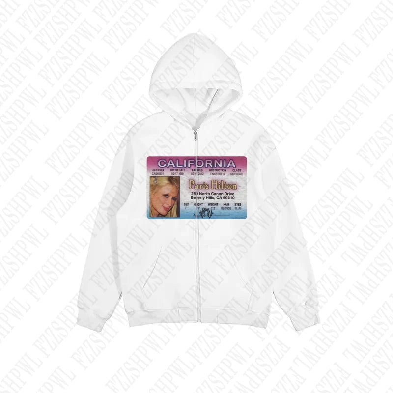 Paris ID ZIP HOODIE