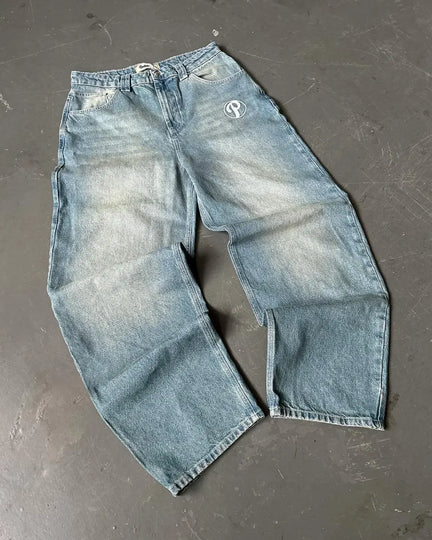 Streetwear Jeans Haft