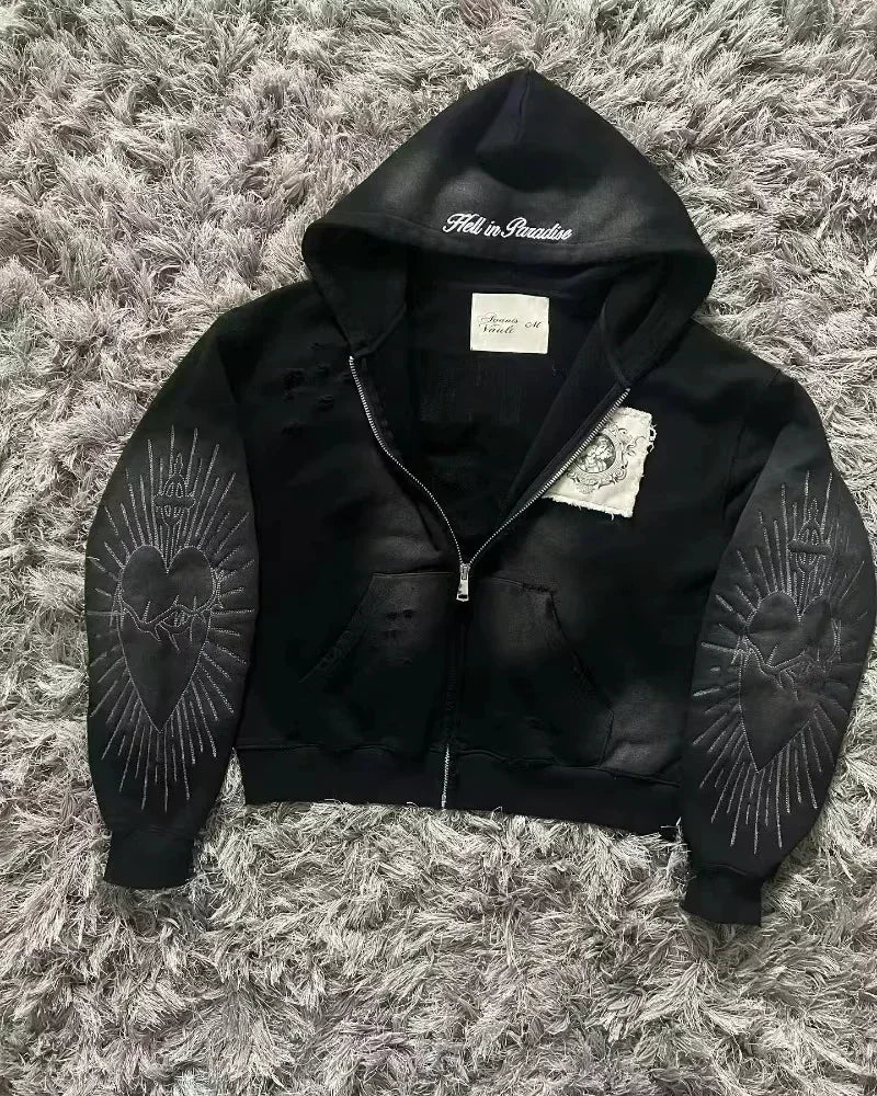 Zipper Hoodie Y2K