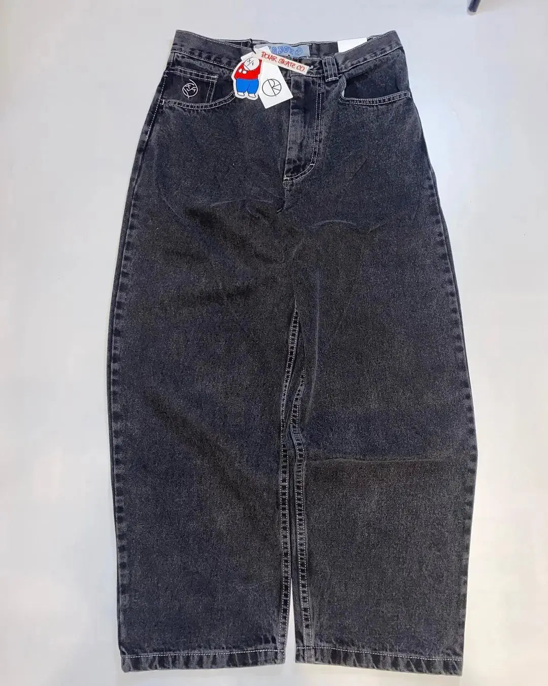Loose washed jeans Y2k - DRACO COUTURE