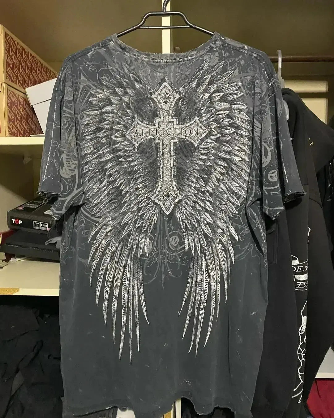 Y2K Affliction Long sleeved T shirt - DRACO COUTURE