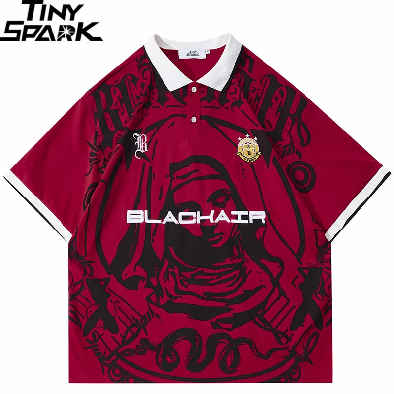 Maria BlockCore Polo Tee