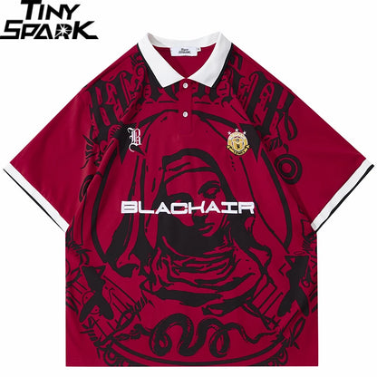 Maria BlockCore Polo Tee