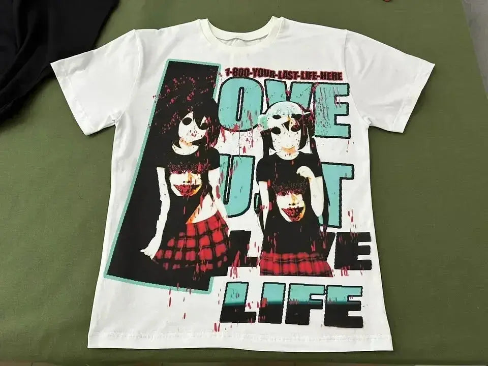 T-Shirt Goth Style Y2K - DRACO COUTURE