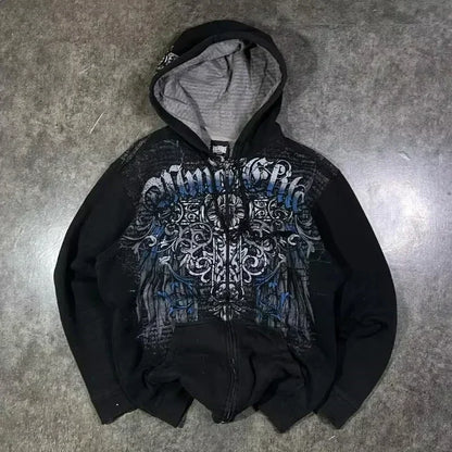 Zipper Hoodie Y2K