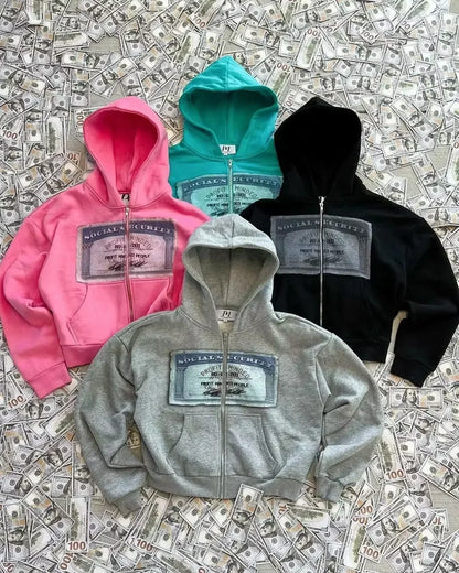 Zipper Hoodie Y2K