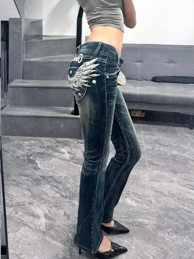 American Babe Subculture Low Rise Jeans Vintage - DRACO COUTURE