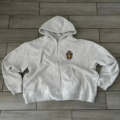 Schweden Zip-Hoodie Y2K