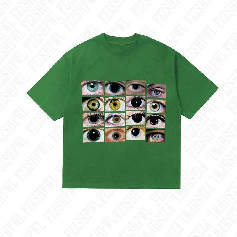 Eyes T-shirt Y2K - DRACO COUTURE