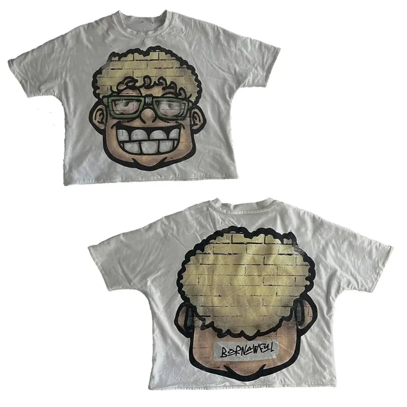 Y2K T-shirt Graphic Print - DRACO COUTURE