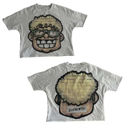 Y2K T-shirt Graphic Print - DRACO COUTURE
