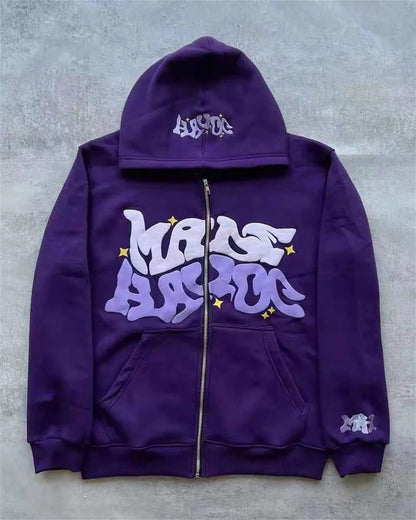 Y2K Hoodie Zip Up