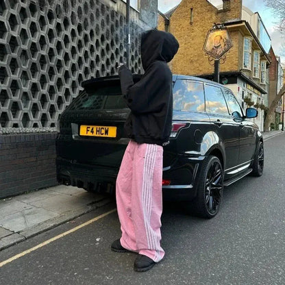 Baggy Jeans Stripes - DRACO COUTURE