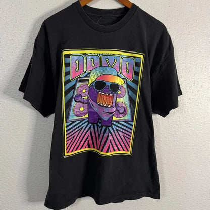 2025 Summer Rhinestone Funny Pattern Daily T-Shirts Men and Women Simple Color Block Versatile Gothic Short-Sleeves Loose Tees - DRACO COUTURE