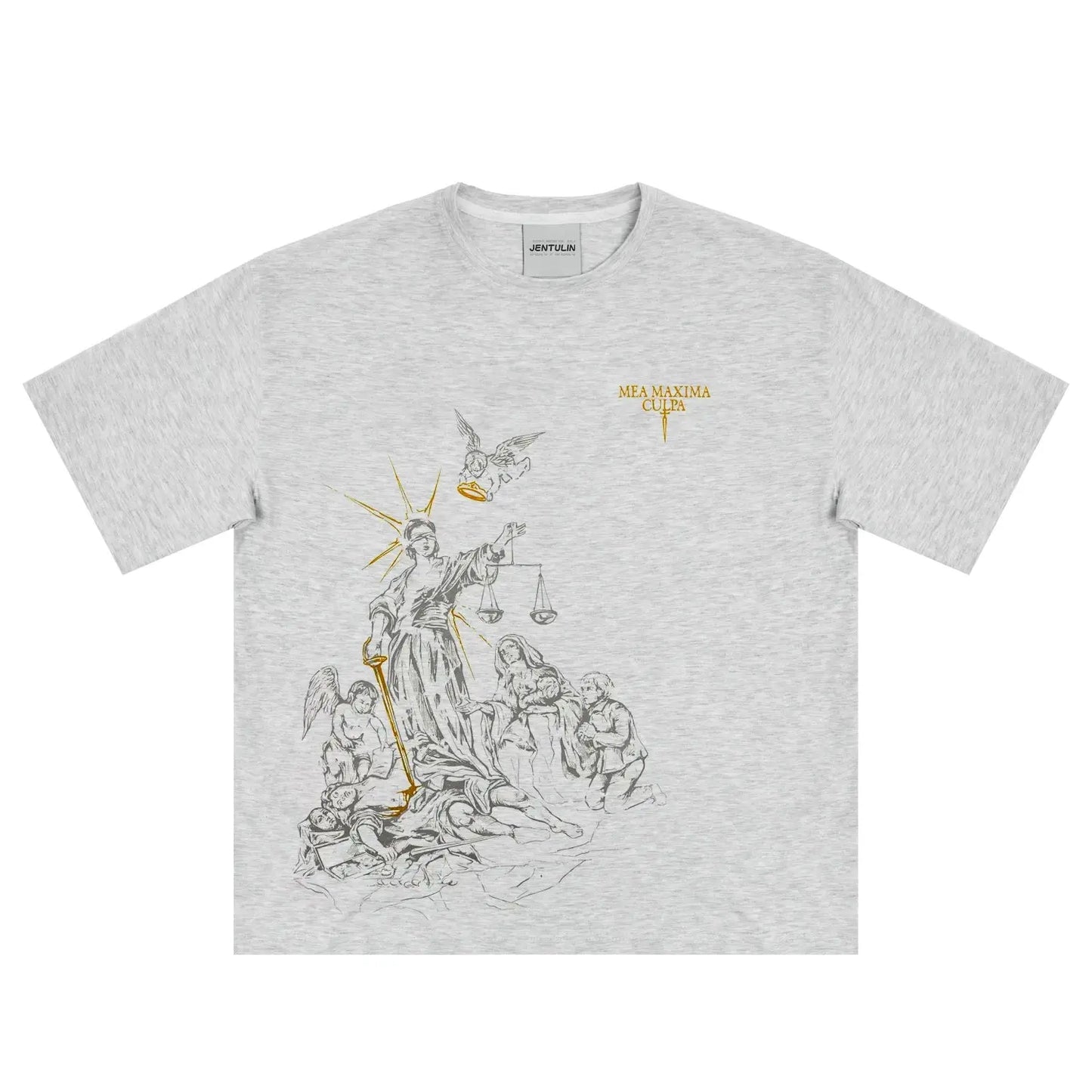 White Tee Y2K - DRACO COUTURE