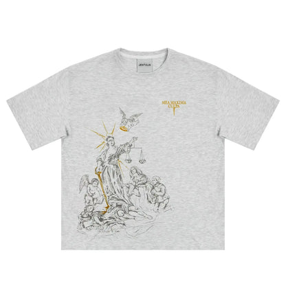 White Tee Y2K - DRACO COUTURE