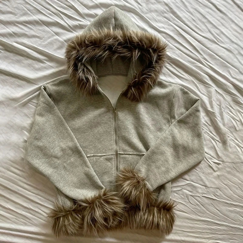 Y2K Zip up Hoodie