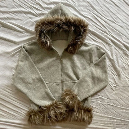 Y2K Zip up Hoodie