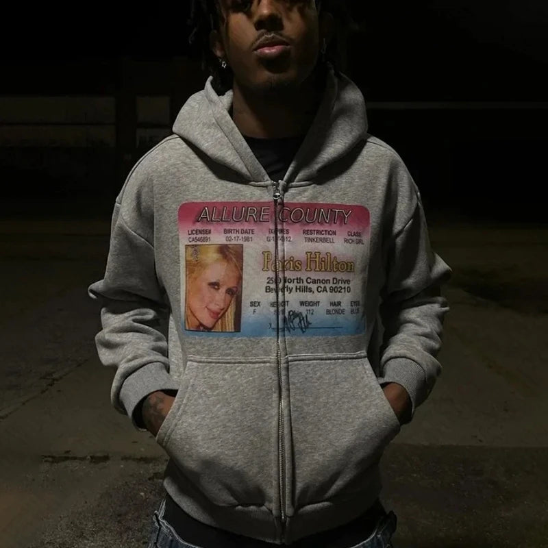 Paris ID ZIP HOODIE