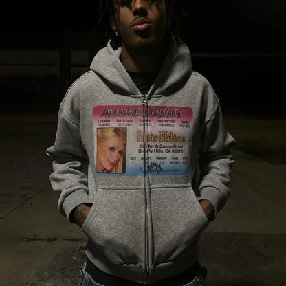 Paris ID ZIP HOODIE