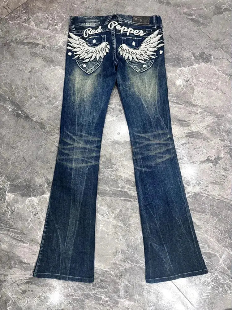 American Babe Subculture Low Rise Jeans Vintage - DRACO COUTURE