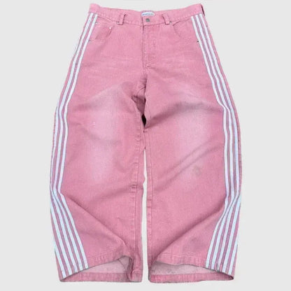 Baggy Jeans Stripes - DRACO COUTURE