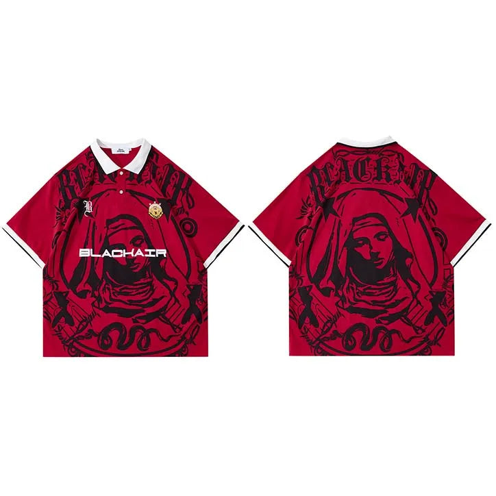 Maria BlockCore Polo Tee