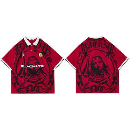 Maria BlockCore Polo Tee