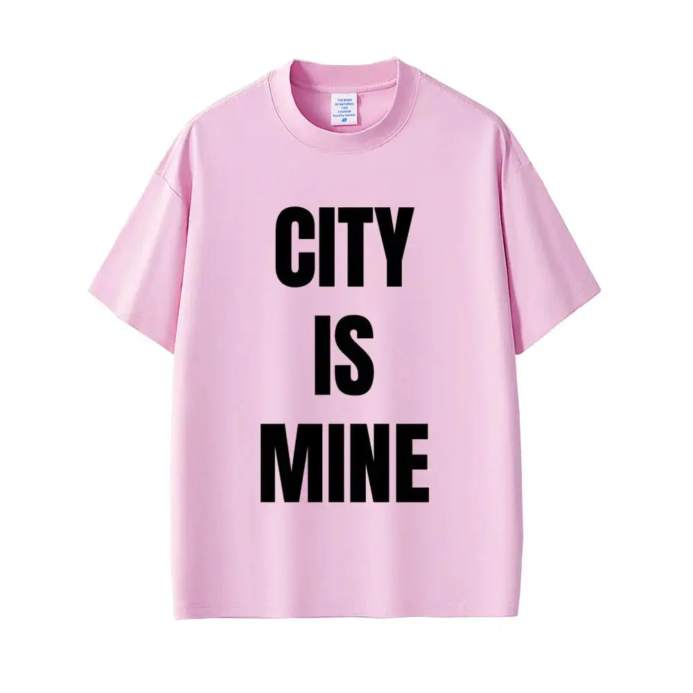 Rapper Drake City Is Mine Same Style Print T-shirt Men Women Fashion Casual T Shirts Short Sleeve Men's Hip Hop Vintage T Shirt - DRACO COUTURE