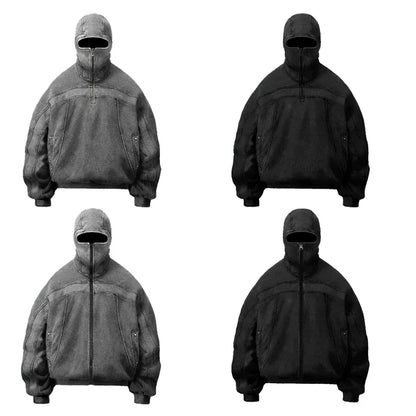 Balaclava Washed Hoodie