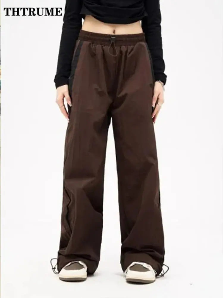 Y2K Vintage Wide Leg Pants - DRACO COUTURE