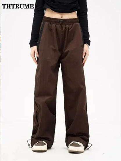 Y2K Vintage Wide Leg Pants - DRACO COUTURE