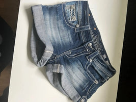 Fashion Retro Sexy Low Waist Denim Shorts Wash Pocket Embroidered Straight Pants 2025 Y2k Hip Hop Streetwear Casual Tight Shorts - DRACO COUTURE