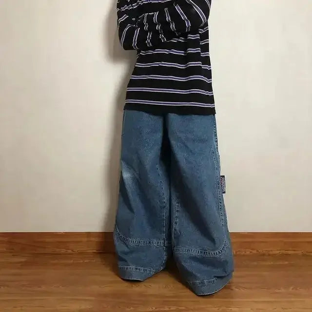 baggy jeans kangaroo - DRACO COUTURE