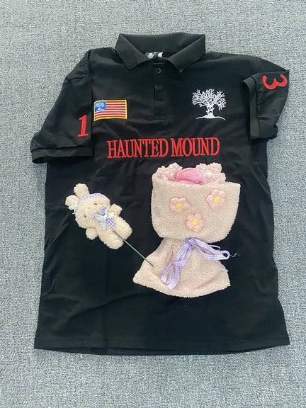 Haunted Polo Koszulka Y2K