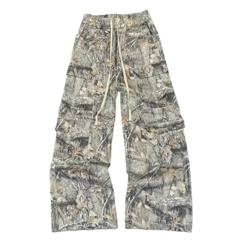 Baggy Camouflage Pants - DRACO COUTURE