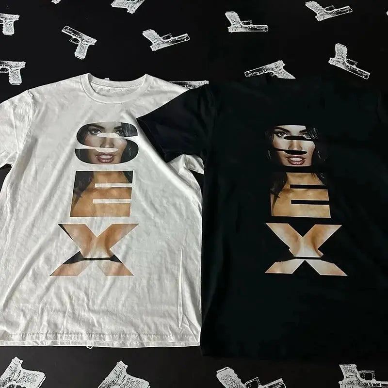 SEX T-shirt Y2K - DRACO COUTURE