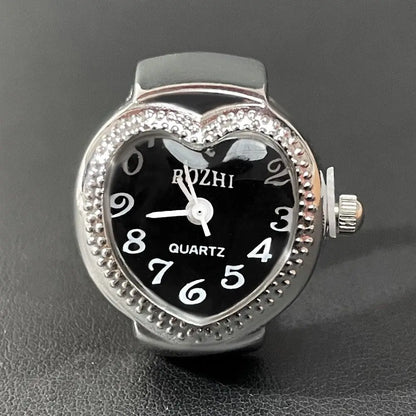 Y2k Vintage Clock Heart Shape