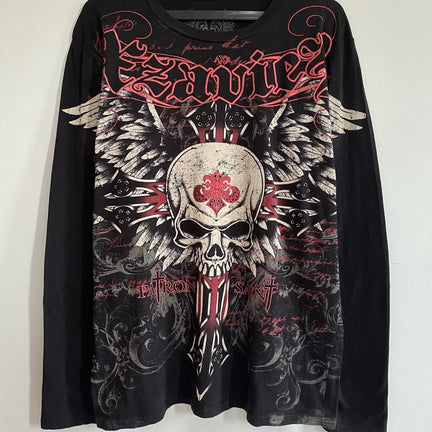 Affliction Long sleeved T shirt Y2K
