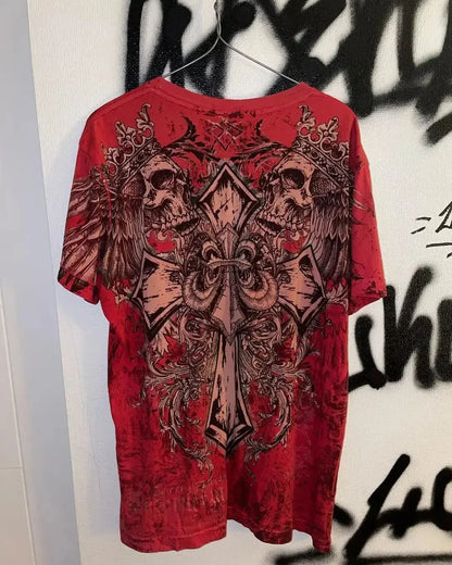 Y2K Affliction Long sleeved T shirt - DRACO COUTURE