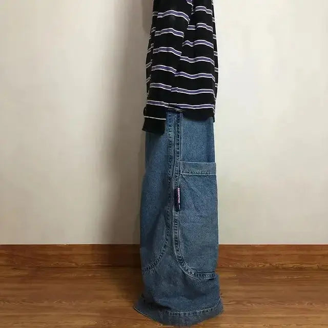 baggy jeans kangaroo - DRACO COUTURE