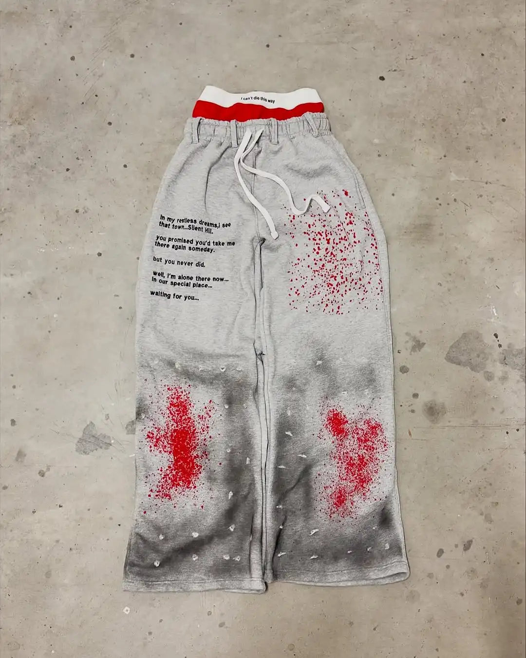 Blood Grey Pants