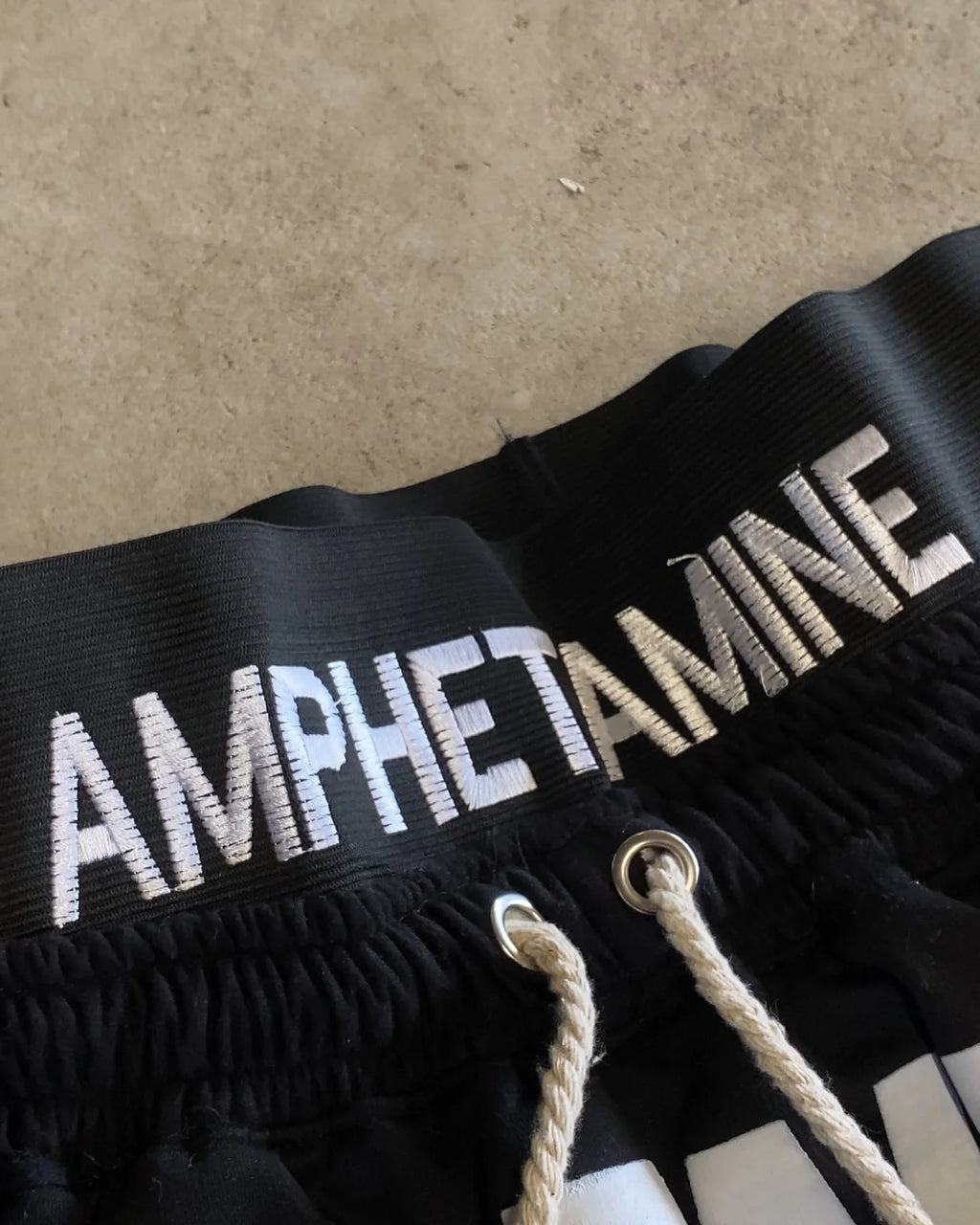 Y2K Gothic Stripe Pants Men