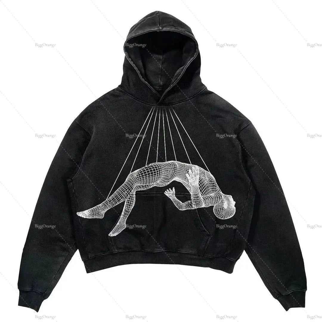 Hoodie Y2k - DRACO COUTURE