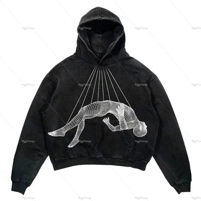 Hoodie Y2k - DRACO COUTURE